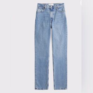Abercrombie & Fitch Ultra High Rise 90s Straight Jean Size 26 SHORT/2 SHORT